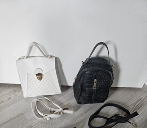 2tlg. Rucksäcke Rucksack Handtasche Umhängetasche