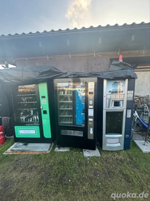 3 Snackautomaten getränke, snacks&cafe