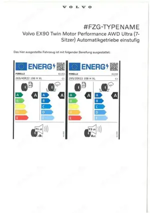 Volvo EX90 Twin Performance AWD Ultra (7-Sitzer) Bild 3