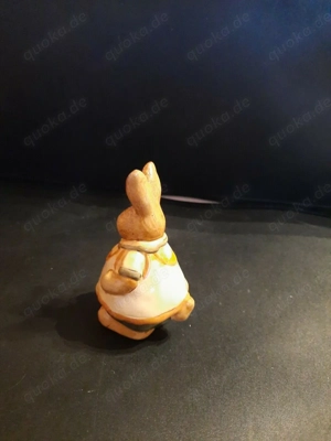 Osterhasen Figur Hase Keramik 10cm hoch Bild 2