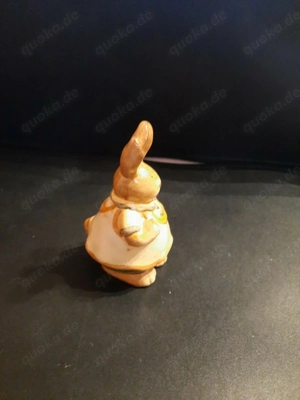 Osterhasen Figur Hase Keramik 10cm hoch Bild 4