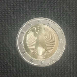 2 euro 2025 j Deutschland Adler nue Gedtanzt 