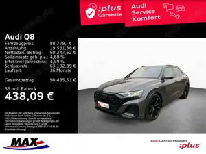 Audi Q8 50 TDI QUATT S LINE MATRIX+RAUTE+AHK+PANO+BO