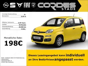 Fiat Panda 1.0 Hybrid 48kW (65PS) POP 198 € ohne Anzahlung