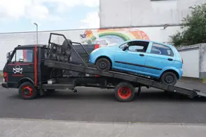 Volkswagen LT LT 50 TD 21F7A2/W36, Abschleppwagen Schiebeplatte