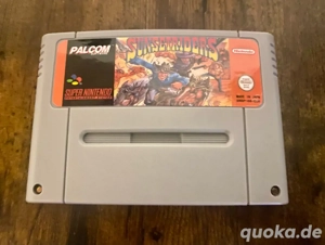 SNES Sunset Riders Super Nintendo EUR PAL RAR Reproduktion 