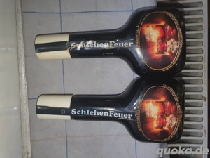 2 mal verschiedene SchlehenFeuer 0.1L von W. Mast Jägermeister. Spirituosen- Alkohol 