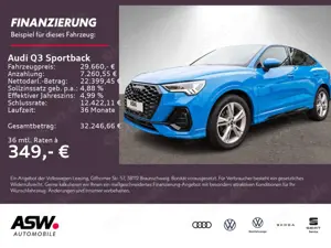 Audi Q3 S line 35TDI quat Stron LED Nav RFK