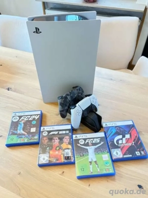 Sony PlayStation5 Disc version inkl. 2 Controllern 4 Spielen