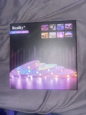 Realky LED Strip 20m-RGB Beleuchtung mit Effekten