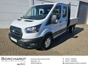 Ford Transit Pritsche 350L3 Trend*DoKa*Allwetter*AHK 3.000 kg!