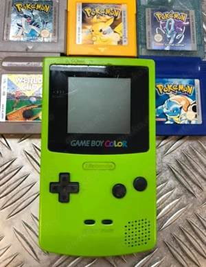 Gameboy Color mit Gameboy Spielesammlung 