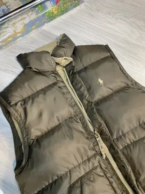 Ralph Lauren Dunkelgrüne Weste unisex