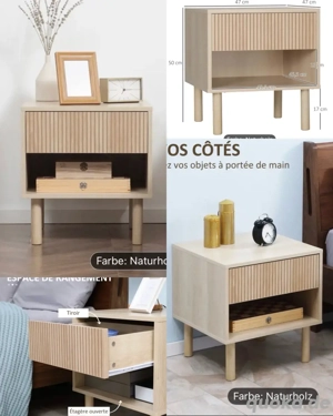 2 neue Nachttische zu verkaufen   unbenutzt & originalverpackt