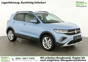 Volkswagen T-Cross 1.0 TSI 85 kW Life DSG Life, AHK, IQ.Light, Kam...