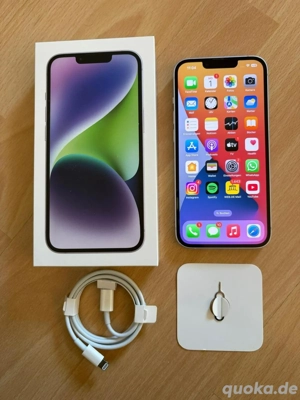 Apple iPhone 14 128GB neue telephon  + sehr guter Akku zustand 