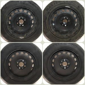 Fiat 500 Stahl-Felgen LK 4x98 ET35 Winter-Reifen 175 65 R14