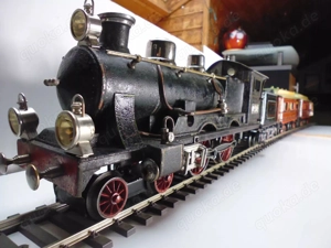 uralte Märklin Spur 2 Lok FE 1022 , allerdings mit Spur 1 Motor, grosse Rarität