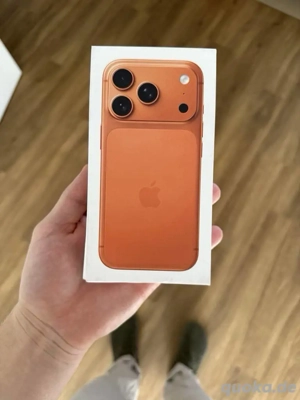 Apple iPhone 17 Pro 256GB Cosmic Orange - Ohne Simlock - NEU Versiegelt