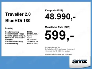 Peugeot Traveller 2.0 BlueHDi 180 Vollausstattung Bild 4