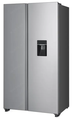 GERATEK Randa SBS4130W Side-by-Side Kühl-Gefrierkombi mit Eiswasserspender, NEUWERTIG