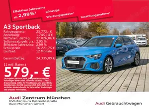 Audi A3 35 TFSI S line Kamera/Navi+