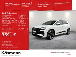 Audi Q4 e-tron 40 2xS line MATRIX AHK PANO SHZ