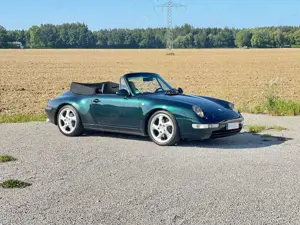 Porsche 993 Carrera 2 Cabrio*Classic Grün*Sportsitze*6Gg Bild 5