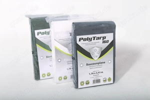 Bauzaun Sichtschutzplane PE - verschiedene Farben (weiß, schwarz, grün)