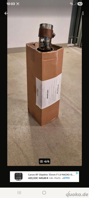 BMW 1250 GS neue original Auspuff 