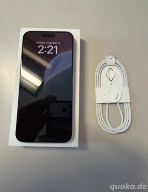 Iphone 15 pro max 256gb titan natur