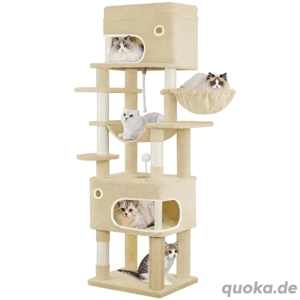 Katzenbaum Beige 178cm Neu und Ovp