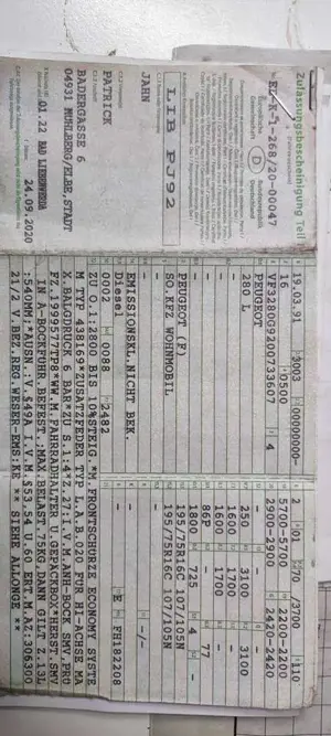 Oldtimer Peugeot Bürstener Aufbau Bild 5