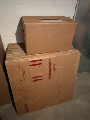 30 Umzugskartons + Seidenpapier