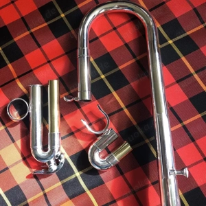 Yamaha Custom E Trompete mit Eb GlockeSchieber