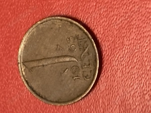 Münze Münzen Umlaufmünze Niederlande 1 Cent 1950