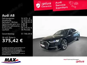 Audi A8 60 TFSI e QUAT HD MATRIX+PANO+LUFT+HUD+REMOTE