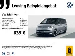 Volkswagen T7 Multivan T7 Multivan 2.0 TDI Edition LÜ DSG *PANO*HuD*