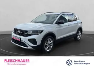 Volkswagen T-Cross 1.0 Life+SHZ+KLIMAAUT+LED+DAB+Navi+LEDER+SHZ