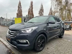 Hyundai SANTA FE blue Premium 4WD,LEDER,XENON,AHK,4xSHZ+2xSITZKLIMA