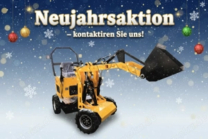 Mini Gelenkradlader NEU