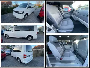 Volkswagen T5 Transporter 2.0 TDI Kombi lang 5-Sitze m. KLIMA...TÜV NEU!