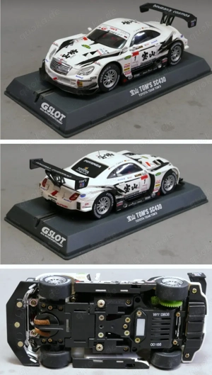 Toms SC430 Toyota Team Toms GSlot in OVP Nr.1 GS-001662