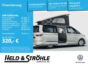 Volkswagen Others T7 California Beach Tour !BESTELLAKTION! 5J.GAR.