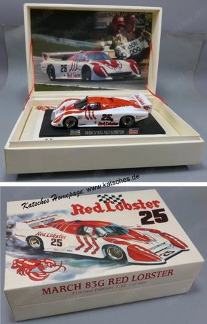 March-83G-Red-Lobster limited Edition Revell 08382 in Präsent OVP