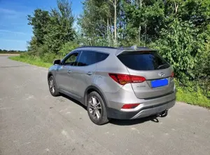 Hyundai SANTA FE blue 2.2 CRDI 4WD Automatik Premium