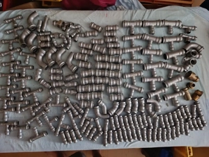 Konvolut Viega Sanpress Inox Edelstahl Verschraubung Reduzierung