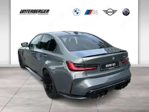 BMW M3 Competition xDrive Stratus Grau Indiv. Carbon Sitz Bild 4