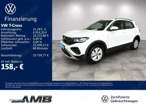 Volkswagen T-Cross Life 1.0 TSI LED/ACC/Sitzhzg/02.30Garant