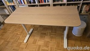 Top | Höhenverstellbarer Schreibtisch IKEA Galant 140x60 cm